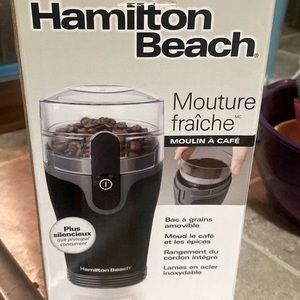 Coffee grinder. New in the box